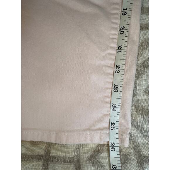 Eileen Fisher Velveteen Pants 8P Petite Organic Cotton‎ Light Pink Stretch Soft - Picture 6 of 8